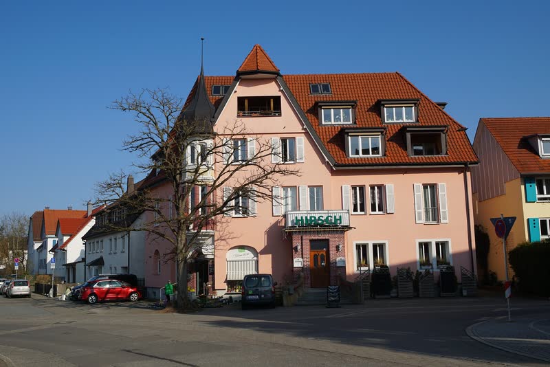 Gasthaus Hirsch in der Jurastraße, Derendingen